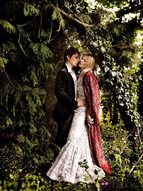 Kate Moss y Jamie Hince en Vogue USA