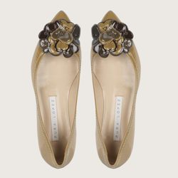 Bailarinas verdes de Pura López, colección otoño/invierno 2011