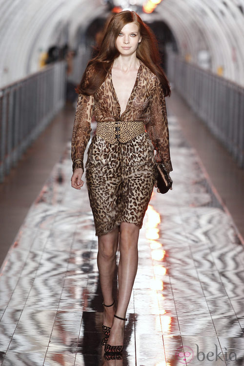Look animal print de Mango, otoño/invierno 2011