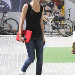 Look deportivo de Carlota Casiraghi con calzado de Gucci