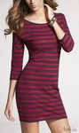 Vestido de rayas de Express de 35 euros