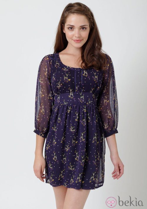 Vestido con ciervos de Yumi