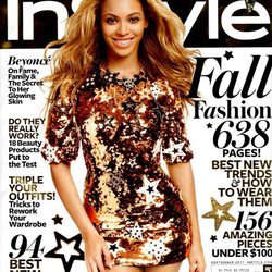 Beyoncé, portada de In Style USA en septiembre de 2011