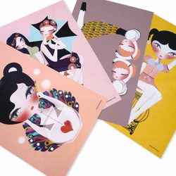 Postales de la colección Dreams de 'El tocador de Monique'