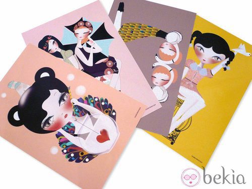 Postales de la colección Dreams de 'El tocador de Monique'
