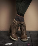 Botas de tacón y cordones de la segunda colección de Suiteblanco otoño/invierno 2012/2013
