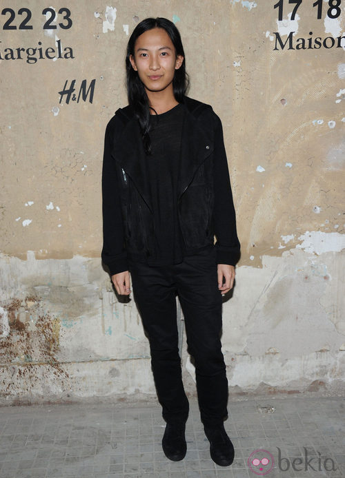 Alexander Wang en la presentación de la colección de Maison Martin Margiela y H&M en Nueva York