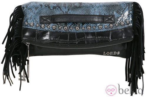 Clutch con detalle de animal print de la colección otoño/invierno 2012/2013 de Loeds