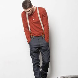 Lee añade los tirantes a su colección otoño/invierno 2012/2013 para hombre