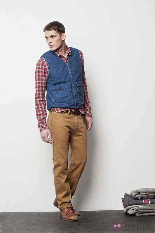 Lee incluye el chaleco en su colección otoño/invierno 2012/2013 para hombre