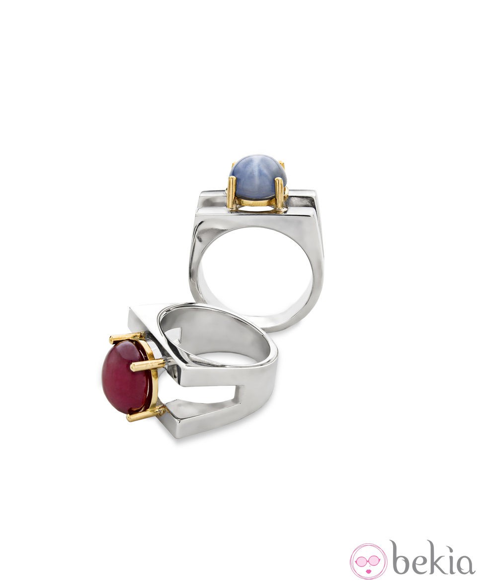 Anillos de la nueva colección de joyas de Victor Caparrós