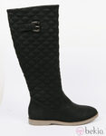 Botas negras guateadas de la colección otoño/invierno 2012/2013 de Alex Silva 