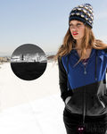 Sudadera negra y azul y gorro de Volcom 'Core' otoño/invierno 2012/2013