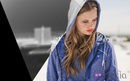 Chaqueta azul con lunres blancos de Volcom 'Core' otoño/invierno 2012/2013