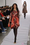 Vestido estampado de la colección pre-fall 2013 de Oscar de la Renta
