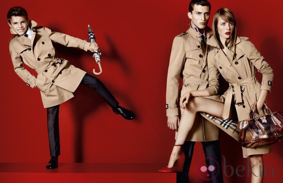 Romeo Beckham, imagen de la colección primavera/verano 2013 de Burberry