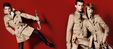 Romeo Beckham, imagen de la colección primavera/verano 2013 de Burberry