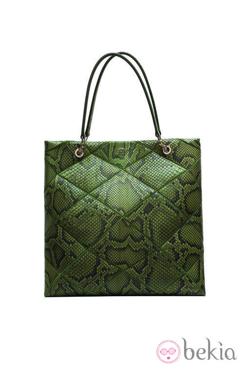 Bolso de piel de pitón de la colección primavera/verano 2013 de Roger Vivier