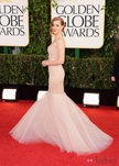 Amy Adams con un vestido de Marchesa en los Globos de Oro 2013