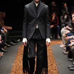 Traje de la colección otoño/invierno 2013/2014 de Z Zegna en la Semana de la Moda Masculina de Milán