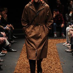 Impermeable de la colección otoño/invierno 2013/2014 de Z Zegna en la Semana de la Moda Masculina de Milán