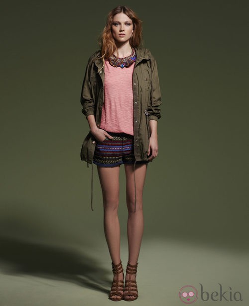 Short étnico de la colección primavera 2013 de SuiteBlanco