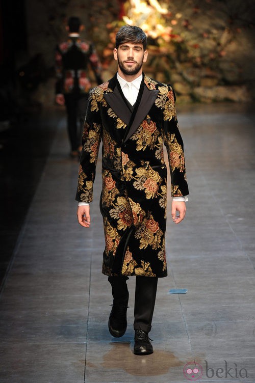Blazer de la colección otoño/invierno 2013/2014 de Dolce & Gabbana en la Semana de la Moda Masculina de Milán