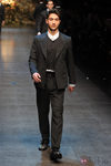 Traje de la colección otoño/invierno 2013/2014 de Dolce & Gabbana en la Semana de la Moda Masculina de Milán