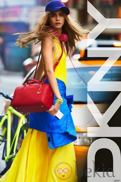 Cara Delevingne presenta la colección primavera 2013 de DKNY
