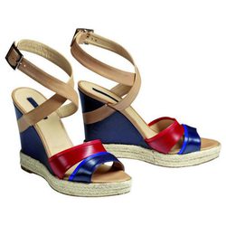 Cuñas de esparto de la colección primavera 2013 de Longchamp