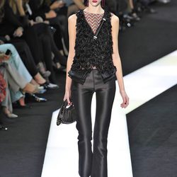 Chaleco de la colección primavera/verano 2013 de Armani en la Semana de la Alta Costura de París