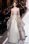 Vestido voluminoso de la colección primavera/verano 2013 de Zuhair Murad en la Semana de la Alta Costura de París