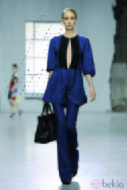 Traje vaquero de la colección primavera/verano 2013 de Longchamp