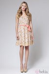 Vestido de estampado de lunares de la colección primavera/verano 2013 de Poète