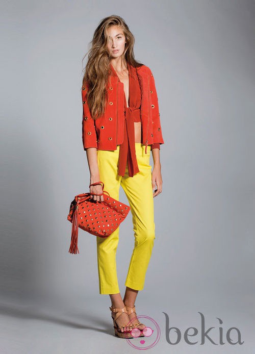 Pantalones capri de la colección primavera/verano 2013 de Hoss Intropia