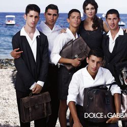 Carteras y maletines en la colección masculina primavera/verano 2013 de Dolce & Gabbana