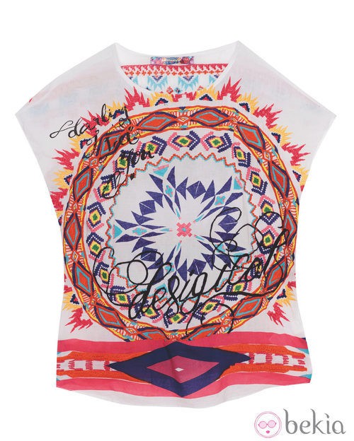 Camiseta de la colección primavera/verano 2013 de Desigual
