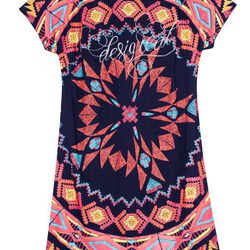 Vestido étnico de la colección primavera/verano 2013 de Desigual