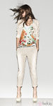 Camiseta de estampado floral de la colección primavera/verano 2013 de Sisley