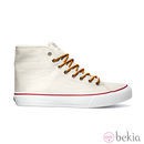Zapatilla bota blanca de la colección primavera/verano 2013 de VANS