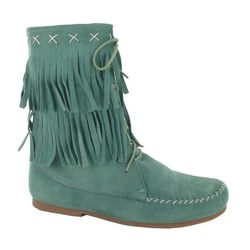 Bota de estilo india de color azul de la colección primavera/verano 2013 de Coolway