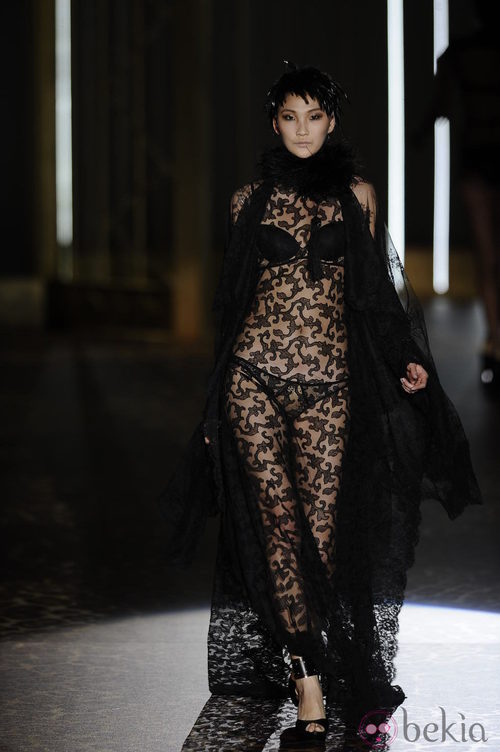Animal print en la colección otoño/invierno 2013/2014 de Andrés Sardá en Madrid Fashion Week