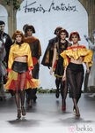 Homenaje a la bandera española en la colección otoño/invierno 2013/2014 de Francis Montesinos en Madrid Fashion Week