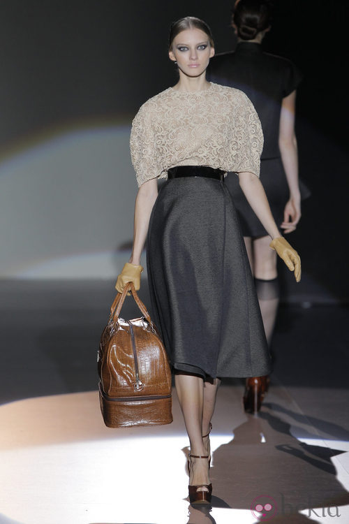 Falda de la colección otoño/invierno 2013/2014 de Juana Martín en Madrid Fashion Week