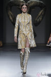 Gabardina de la colección otoño/invierno 2013/2014 de Maya Hansen en Madrid Fashion Week