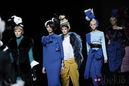 Carrusel final de la colección otoño/invierno 2013/2014 de María Barros en Madrid Fashion Week