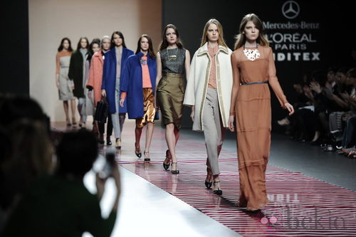 Carrusel final de la colección otoño/invierno 2013/2014 de Ailanto en Madrid Fashion Week