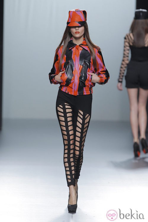 Leggings de la colección otoño/invierno 2013/2014 de María Escoté en Madrid Fashion Week