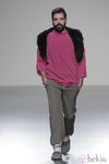 Jersey fucsia de la colección otoño/invierno 2013/2014 de Heridadegato en El Ego de Madrid Fashion Week