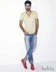 Juan Betancourt con mocasines de la colección primavera/verano 2013 de Xti